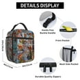 thumbnail image 6 of Cartoon Lunch Bag Zootopia Insulated Lunch Box Leakproof Cooler Food Lunch Containers for Work Travel and Picnic, 6 of 8