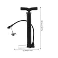 thumbnail image 2 of Manual Inflation Pump Steel Material Outdoor Use for Sports Balls Travel 1Set, 2 of 4