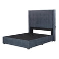 thumbnail image 2 of Box Base Cama Individual + Cabecera Titan Azul Marino, 2 of 6