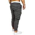 thumbnail image 4 of LilyLLL Men's Combat Cargo Trousers Casual Workwear Taper Leg Jogger Trousers, 4 of 4