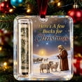 thumbnail image 3 of Christmas Cash Gift Ornament, Transparent Christmas Tree Wallet Ornament, Clear Acrylic Cash Holder for Hanging Holiday Gift, 3 of 5