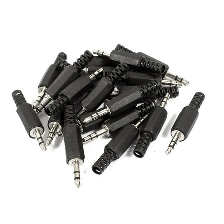 Jack Plastic Housing - 20 Pcs Black Plastic Housing 3.5mm Audio Jack Headphone Connector