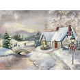 thumbnail image 2 of Brooks, Donna 14x12 Black Ornate Wood Framed with Double Matting Museum Art Print Titled - Twilight Magic, 2 of 4