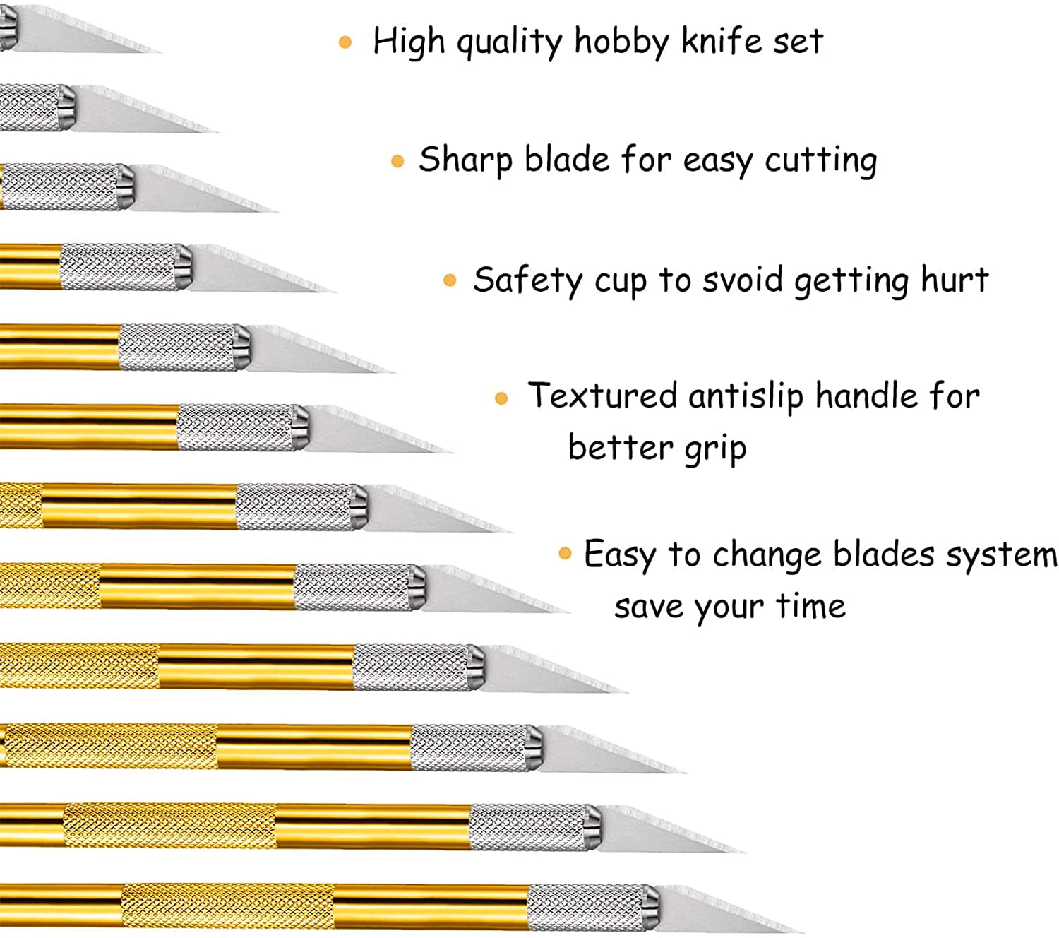 Precision 15 Piece Hobby Knife Set JKS-15PC – Jayso Electronics