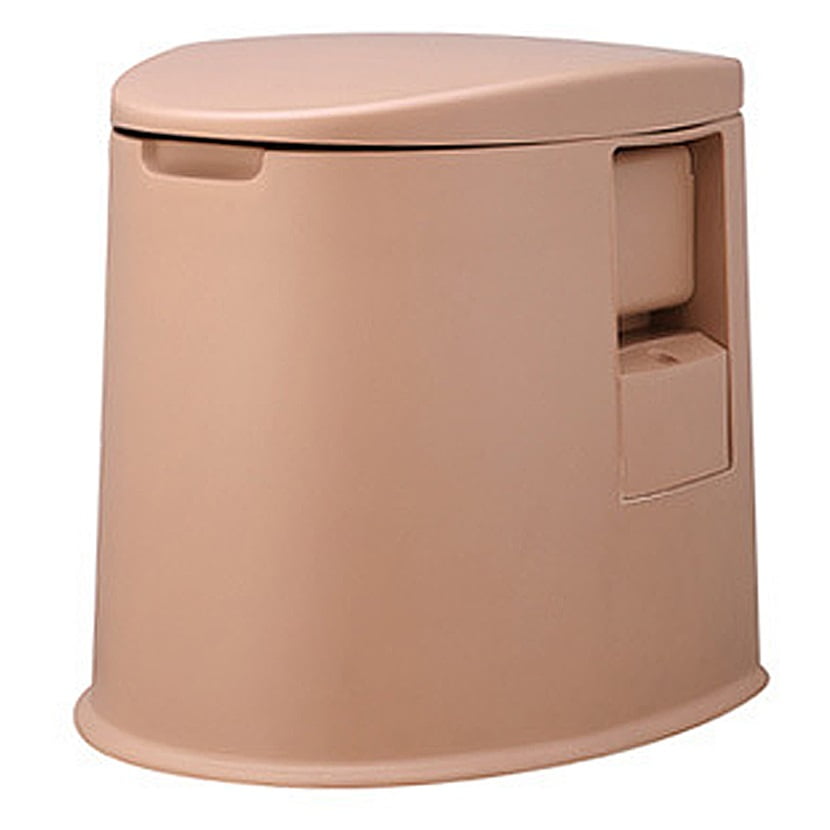 17'' Height Portable Camping Toilet Folding Travel Toilet Potty Commode