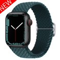 thumbnail image 1 of Correa de bucle trenzado para Apple watch, pulsera elástica Solo para iWatch series 7 se 3 6 Ultra 8, 44mm, 40mm, 45mm, 41mm, 42mm, 38mm, 49mm, 1 of 4