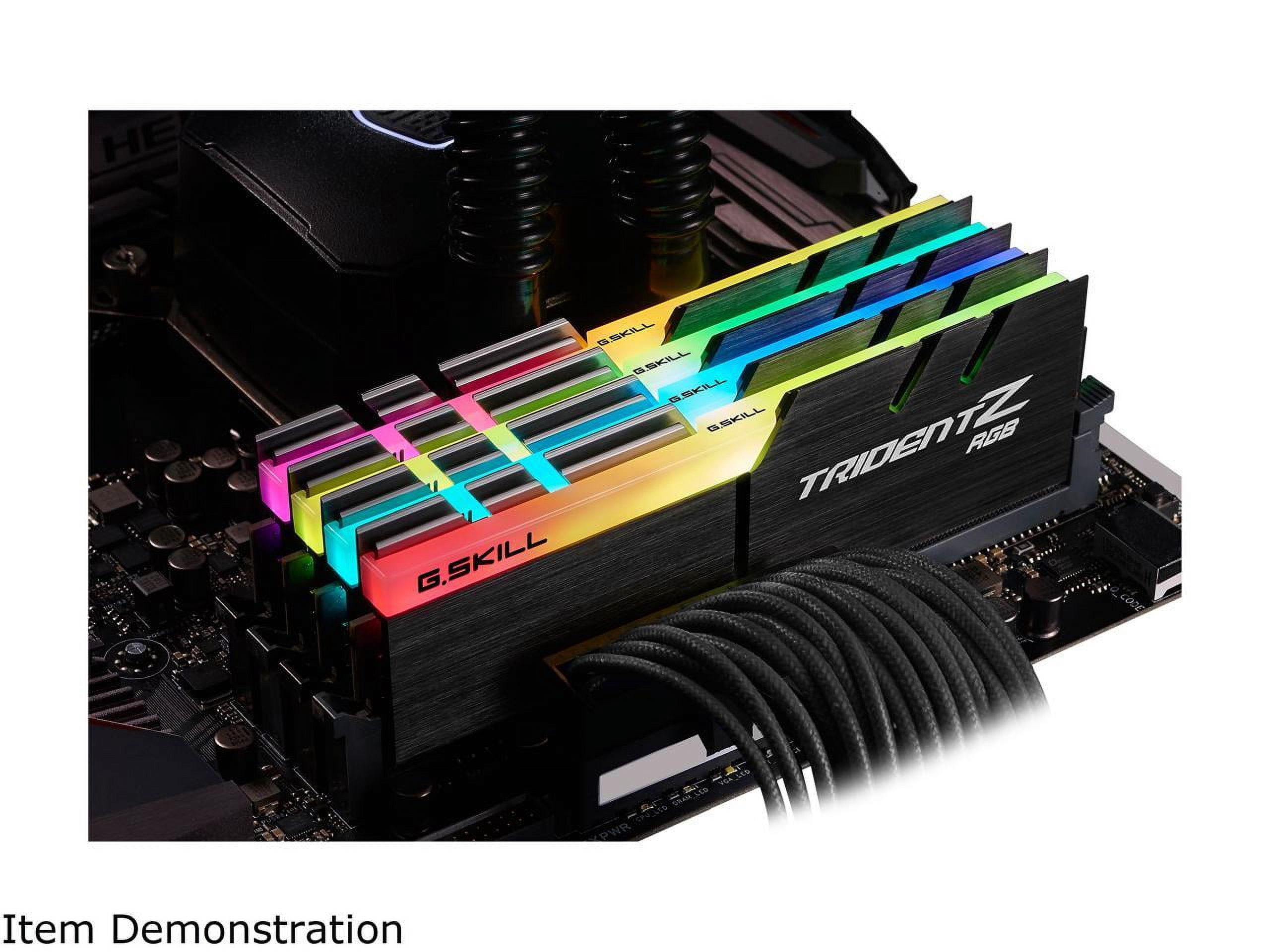 G.Skill F4-3600C18Q-64GTZR TridentZ RGB Series 64GB 288-Pin DDR4