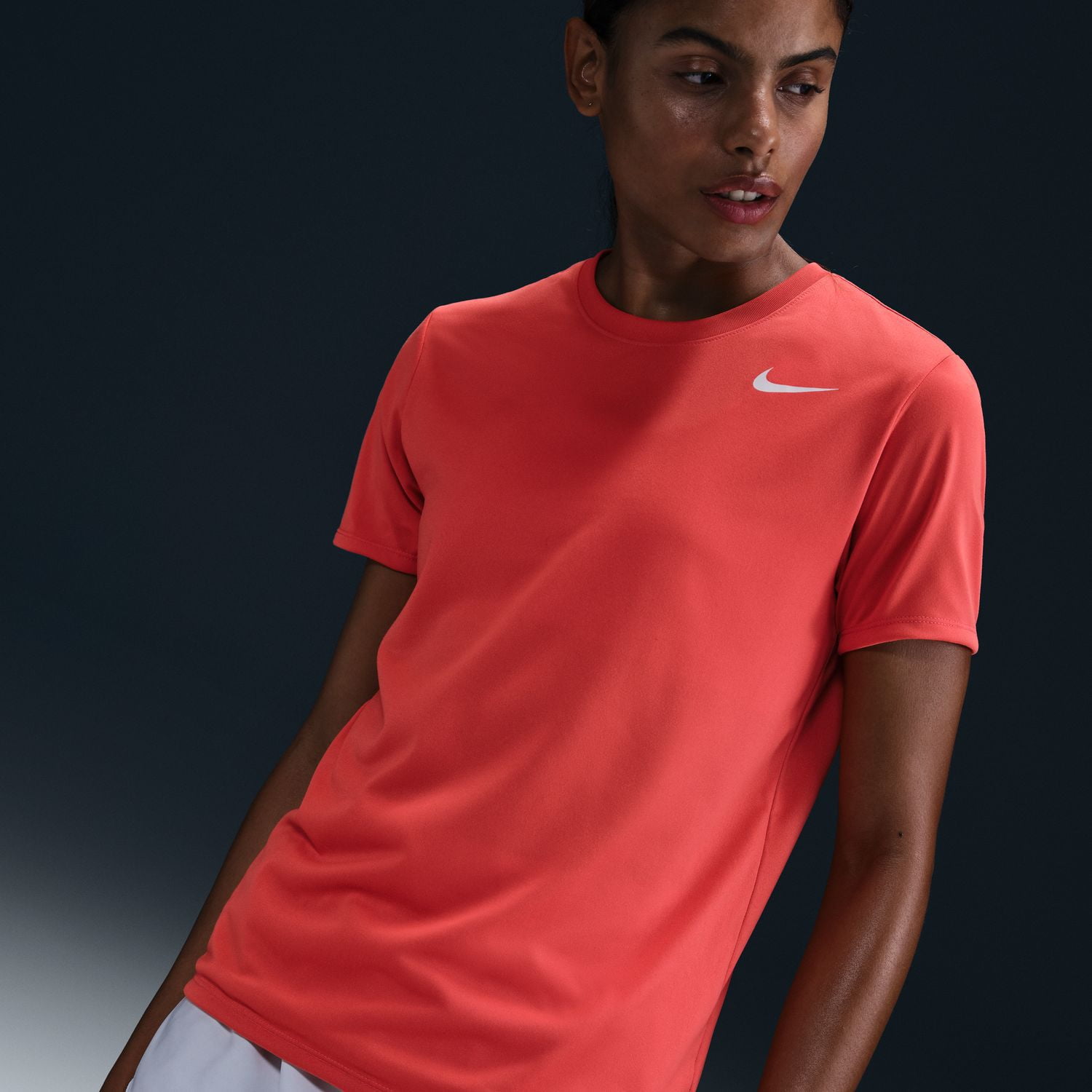 plus size red nike shirt