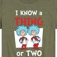 thumbnail image 3 of Dr. Seuss - I Know A Thing Or Two - Youth Short Sleeve Graphic T-Shirt, 3 of 6