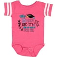 thumbnail image 3 of Inktastic My Daddy Did It and He Did It for Me with Graduation Cap Girls Baby Bodysuit, 3 of 5