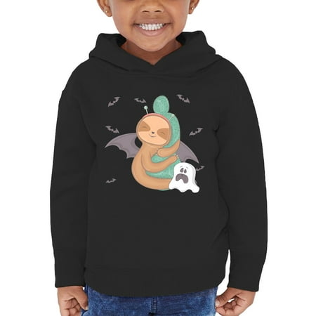 

Halloween Sloth W Little Ghost Hoodie Toddler -Image by Shutterstock 4 Toddler