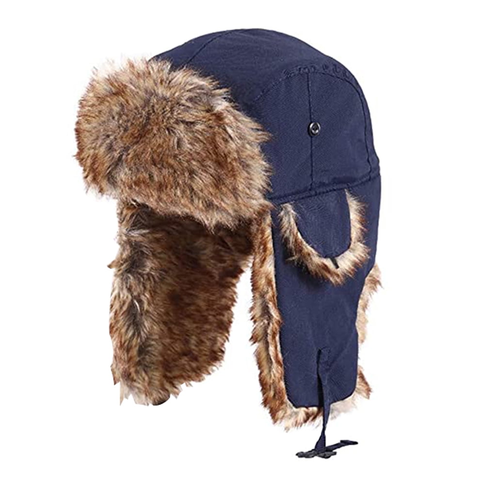 NEW Yukon Tracks Hats Unisex Adult Eskimo Ice Red Winter Cold Weather Hat Medium 