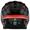 thumbnail image 3 of Troy Lee Designs SE4 Polyacrylite Warped MIPS Men's Off-Road Motorcycle Helmet - Red / Large, 3 of 4