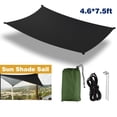 thumbnail image 1 of Rectangle Sun Shade Sail Canopy, UV Block Fabric Shelter Cloth Screen Awning for Outdoor Patio Garden, 1 of 8