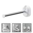 thumbnail image 3 of Household Punch Free Storage Rack Wall-mounted Folding Convenient Coat Hanger Shelf, 3 of 8