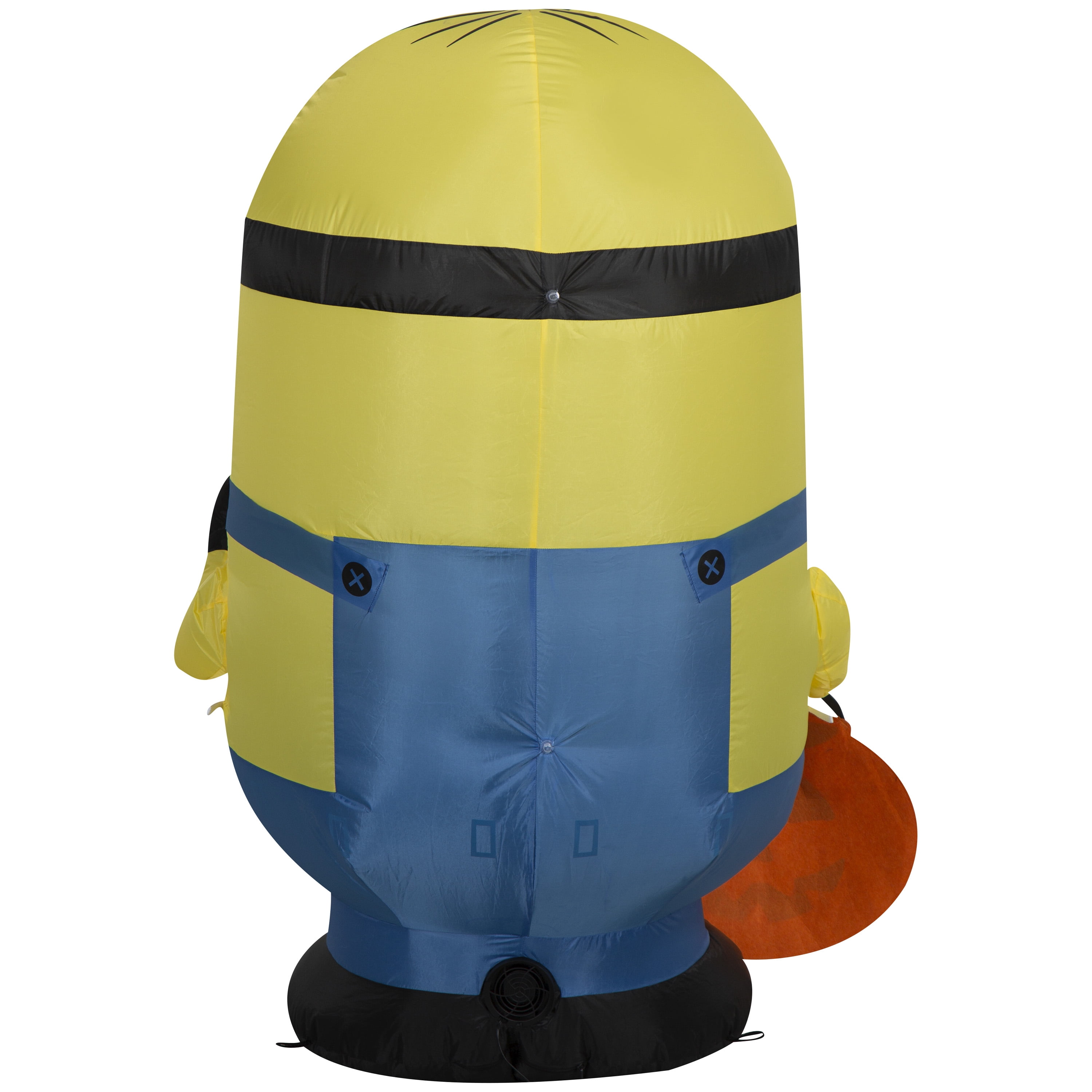 Airblown Halloween Yard Inflatables Light Minions Stuart as Villain Universal, 4.2 ft