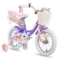thumbnail image 1 of JOYSTAR Unicorn 14inch Girls Bike,PurPle, 1 of 7