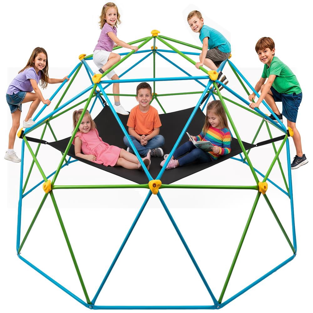 Lifetime Kid's Outdoor 5 ft. H x 10 ft. W Dome Climber, Red and