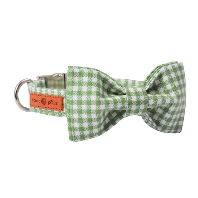 Collar para perros Lionet Paws con pajarita para perros medianos