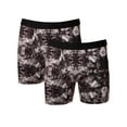 thumbnail image 1 of Fun Boxer Caleçons Courts pour Hommes Boxer, sous-Vêtements Amusants, Lot de 2, 1 of 3