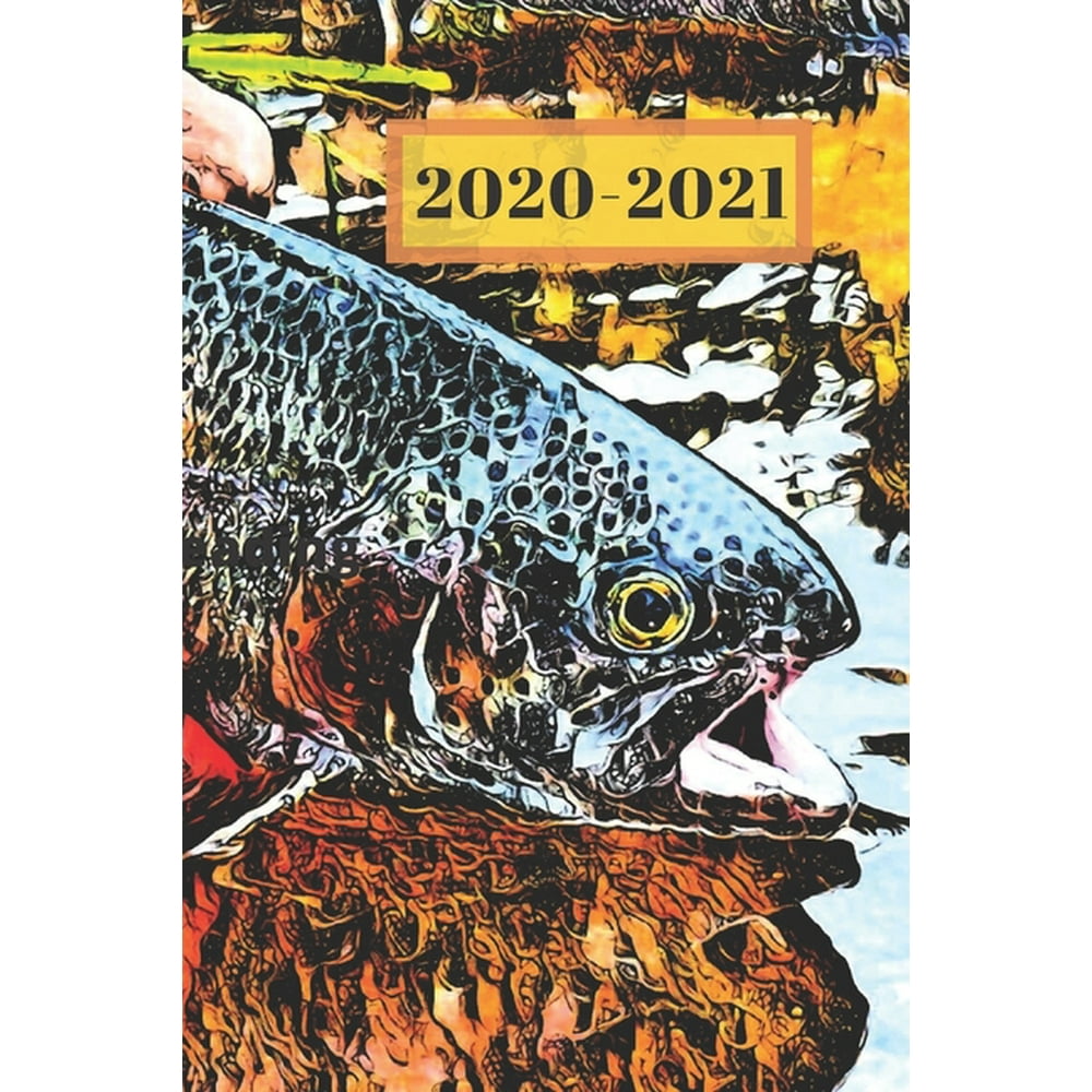 Teal and Brown Spotted Trout Dated Calendar Planner 2 Years ToDo Lists Teal and Brown Spotted Trout Dated Calendar Planner 2 Years ToDo Lists