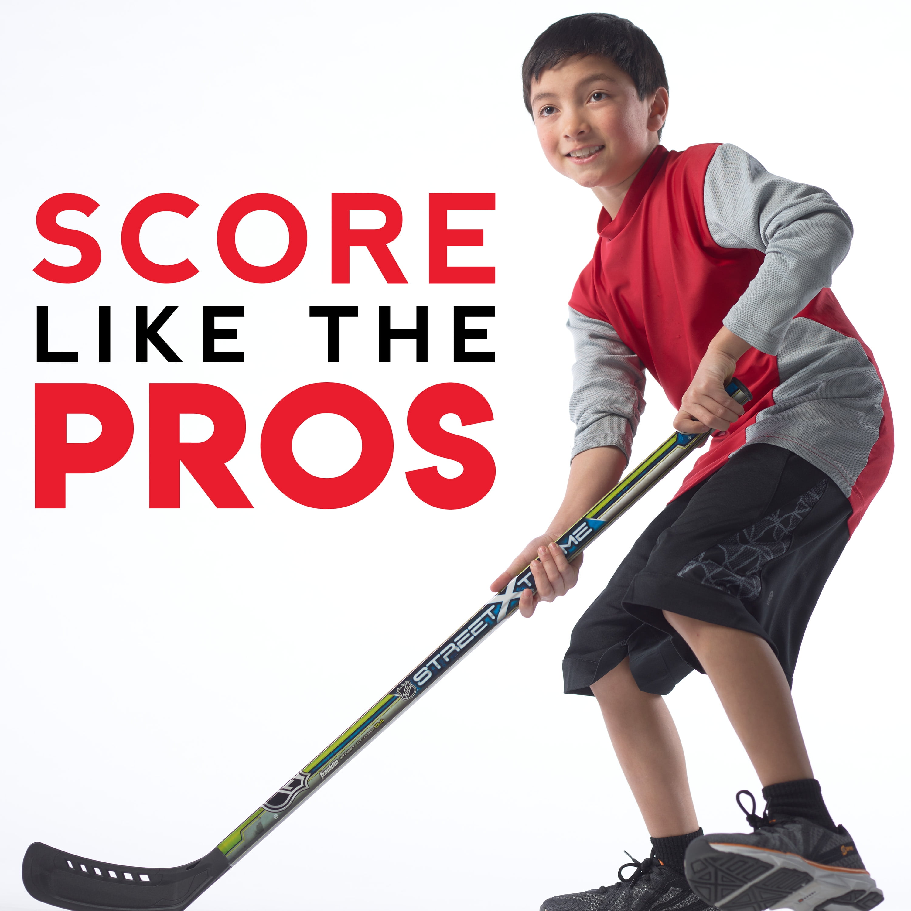 Franklin Sports NHL Street Hockey Set, Kids Play – 2 Sticks & 1 Puck