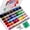 42 colors, variant on All Purpose Sewing Thread Set - 42 Assorted Rainbow Color Series and White Black Handy Polyester Thread Kit Includes 9 Hand Needles, 2 Needle Threaders, Suitable for Hand and Machine Sewing