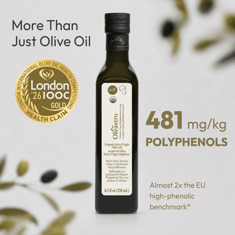 KIVEMA Organic Extra Virgin Olive Oil 250 mL Made from Cyprus