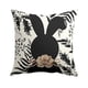 thumbnail image 3 of Xihbxyly Funda de Almohada de Pascua, Hermoso Diseño de Hojas de Eucalipto, Adorable Motivo de Conejo, Tela de Lino Suave y Duradera, Decoración para Sofá Cama, Regalo Único, Lavable a Máquina., 3 of 6