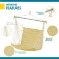 thumbnail image 3 of Classic Accessories Duck Covers Weekend Quilted Hammock Chair, 27 x 49 x 39.5 Inch, Straw, 3 of 7