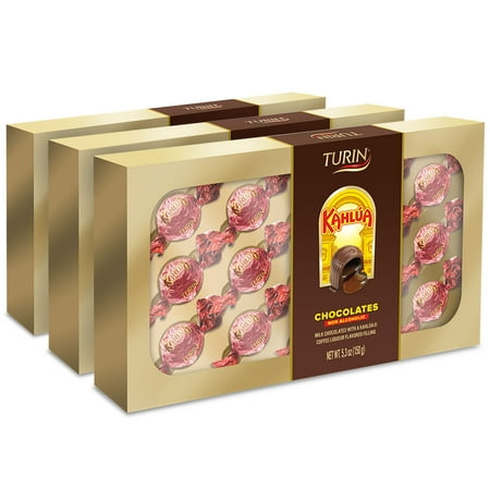 Neon Chocolates - Kahlua Non-Alcoholic Milk Chocolates with a Kahlua Coffee Liqueur Flavor Filling