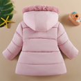 thumbnail image 3 of Boys Girls Winter Coats Kids Parka Coat Casual Puffer Winter Coat for Girls Boys Down Outerwear Jacket, 3 of 4
