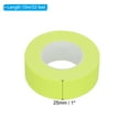 thumbnail image 2 of Uxcell 1 inch x 33 feet Neon Gaffer Cloth Tape, 1 Roll Fluorescent Adhesive Tape Black Light Glow Tape, Yellow, 2 of 6