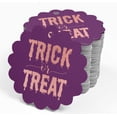 thumbnail image 4 of Inkdotpot Pack Of 100 Real Rose Gold Foil Paper Tags Trick Or Treat Halloween Favor Hang Tags, 4 of 6