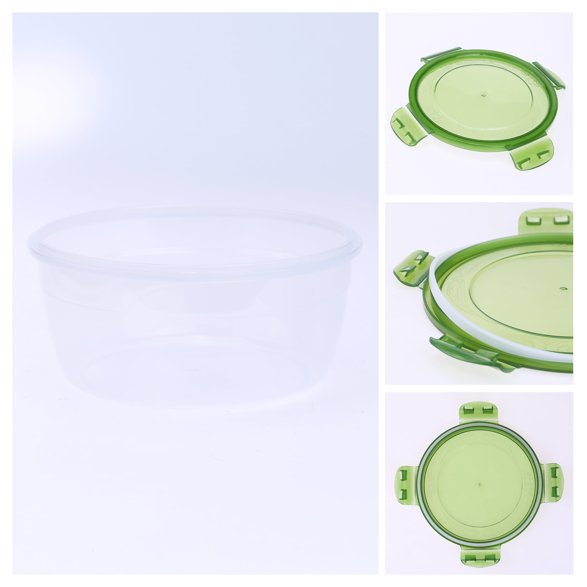 Unique Bargains Food Storage Containers Meal Prep Food Containers 8 Packs Green