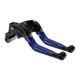 thumbnail image 1 of Palancas de freno y embrague cortas y largas para Kawasaki VERSYS 650 2015-2023, palanca de freno ajustable de motocicleta, aleación de aluminio, cabeza negra, mango azul, 1 of 6