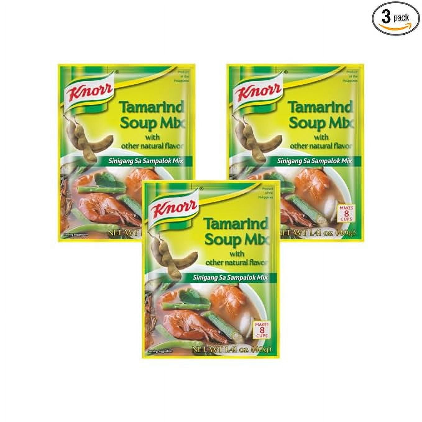 Knorr, Tamarind Soup Mix, 1.41oz (40g), Sinigang sa Sampalok