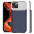thumbnail image 5 of For iPhone 14 7000mAh Battery Case with LED Indicator Portable Charging Case Power Bank Phone Case, 5 of 5