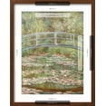 thumbnail image 5 of Art.com Bridge over a Pond of Water Lilies Giclee Print by Claude Monet, Brown Frame Wall Art, 17" x 21", 5 of 5