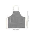 thumbnail image 2 of OULII 1 Set Cosplay Chef Costume Apron for Kids Cooking Baking Painting Protection 52.0X49.0X0.5in, 2 of 8