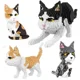thumbnail image 3 of 1300 piezas de lindos dibujos animados de mascotas gato mini bloques de construcción ladrillos modelo diamante juguetes educativos niños niñas regalos, 3 of 4