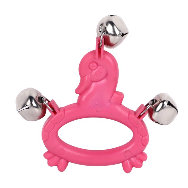 Hand Jingle Bell, Rattle Jingle Bell Pretty Sounds Bell Shaker Percussion Instrument Portable Musical Rhythm Toy for Playing Party Performance Karaoke Accompany