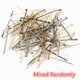 thumbnail image 1 of 200 unids/lote 16 20 25 30 35 40 45 50mm alfileres de cabeza plana color oro/plata/alfileres de rodio para accesorios de joyería que hacen suministros DIY Tan Jianjun unisex, 1 of 2