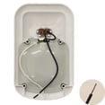thumbnail image 4 of Gustafson Lighting Boat Pancake Light L8013 | 12V White Plastic, 4 of 5