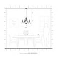 thumbnail image 3 of Livex Lighting - Laurel - 5 Light Chandelier in New Traditional Style - 24, 3 of 10