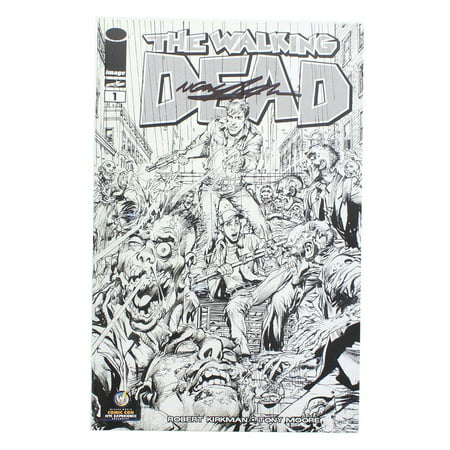 The Walking Dead #1 WW NYC Exclusive B&W Cover Signed By Neil (Best Places To Walk In Nyc)