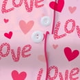 thumbnail image 6 of Valentine's Day Pajama Set for Women 2 Piece Lounge Set Short Sleeve Tops and Shorts Soft Sleepwear S-XXL, 6 of 9