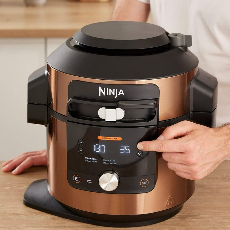 Ninja OL601 8 qt Electric Pressure Cooker Steam Fryer for sale online
