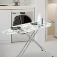 thumbnail image 2 of HELLHERO Cow Marble Ironing Board Cover 15x54 Standard Size Padding Decorative Covers for Ironing Board Padded Iron Cover Daisy Iron Table Cover with Elastic Edge, 2 of 5