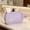 Purple #2, variant on GUUDIE Clear Mesh Cosmetic Bag | Waterproof Mesh Makeup Bag with Zipper | Lightweight Pouch Travel Toiletry for Makeup Organizer Home Office Travel Accessories